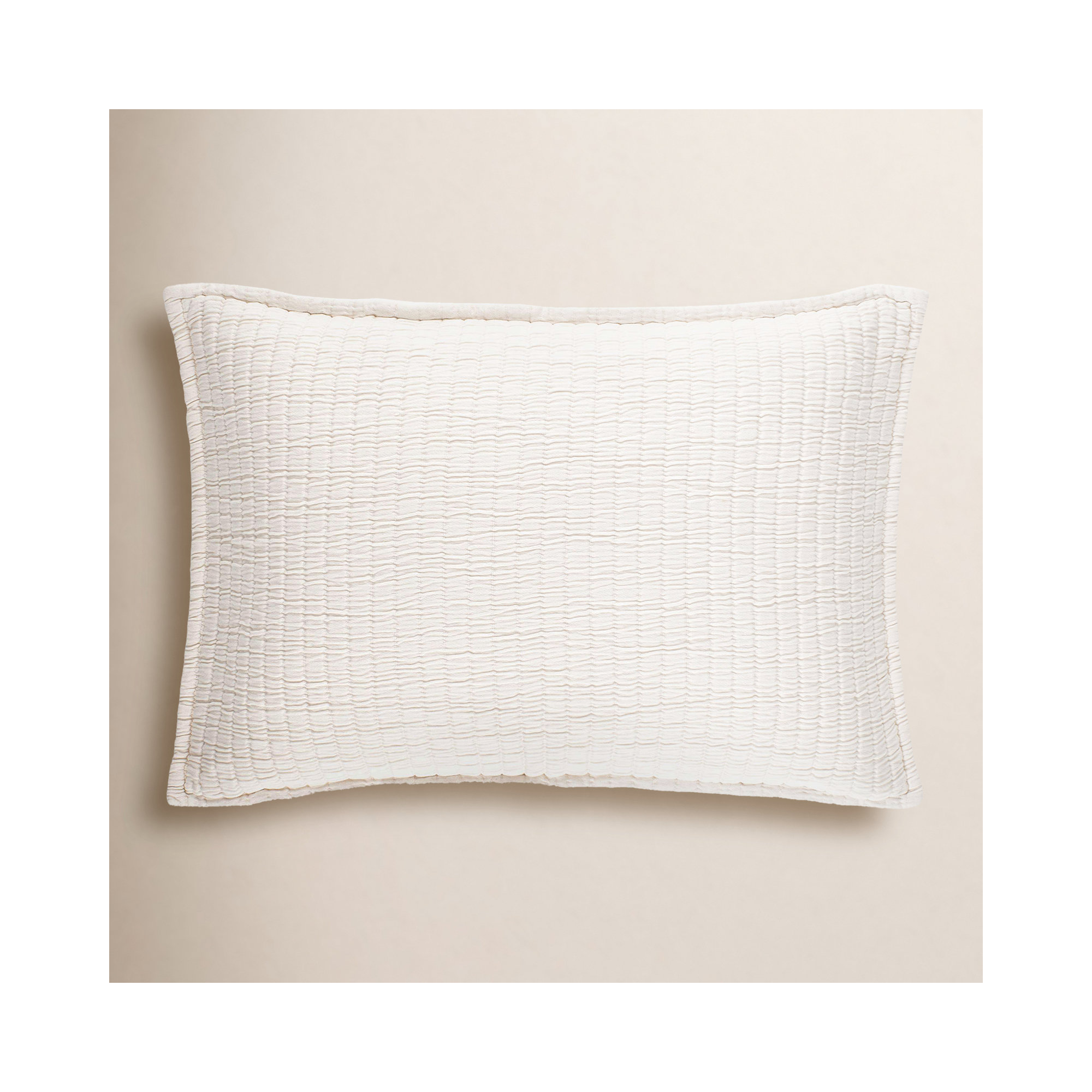 Boyfriend 100% Cotton Envelope Sham, Standard, Ivory
