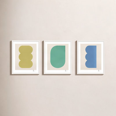 Keyhole 4-6. Set Of 3 by Lee Lessem