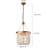 4 - Light Dimmable Novelty Chandelier