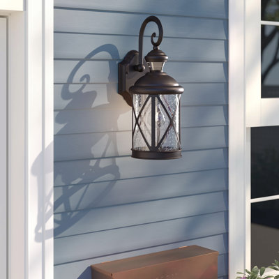 Drishya Glass Metal Wall Light