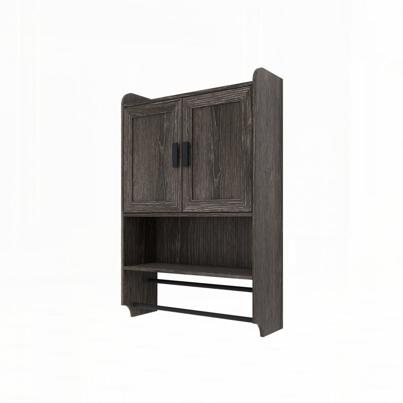 Armoire murale de salle de bain, Gris