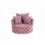 Fauteuil d'appoint pivotant Habak-858430176