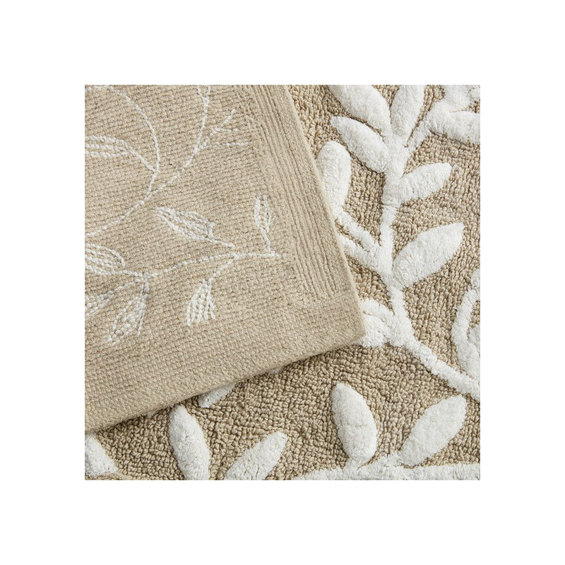Tapis de bain_Rec_Ctt ni 0,5, L 34 po x l 21 po