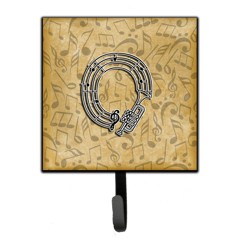Porte-garde-bûche et crochet mural musical instrument, O