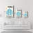 Elegant Tempered Glass Wall Art Painting, 13.8 x 21.7 inches | 100% Tempered Glass, Thickness: 0.16 inches | UV Printed for Vibrant Colors | Perfect for Home Decor, Living Room, & Office Spaces
