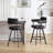 Rozie Swivel 26" Faux Leather Counter Stool-723851641