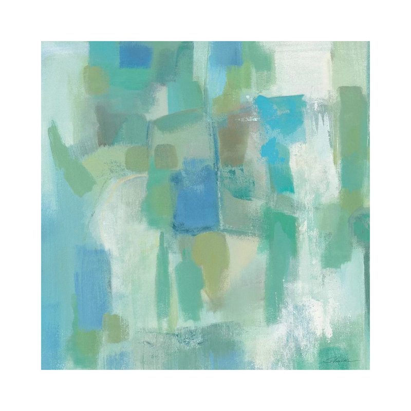 «Mountain Spring I» par Silvia Vassileva - reproduction d'art, Aucun mat, H 26 po x l 26 po x P 1,5 po, Toile tendue