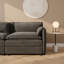 Canapé surdimensionné en chenille surdimensionné, petit canapé surdimensionné à 2 places avec nuage, causeuse moderne et confortable pour le salon, la chambre à coucher, un ensemble de bricolage, gris-38208647