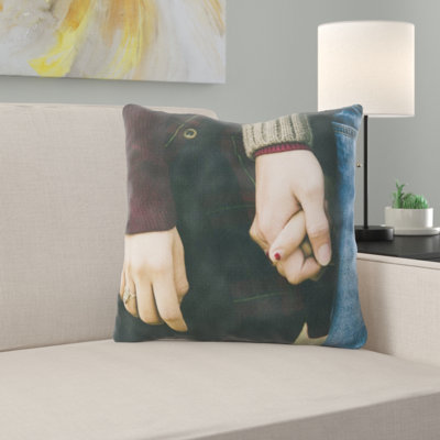 Microsuede Throw Pillow