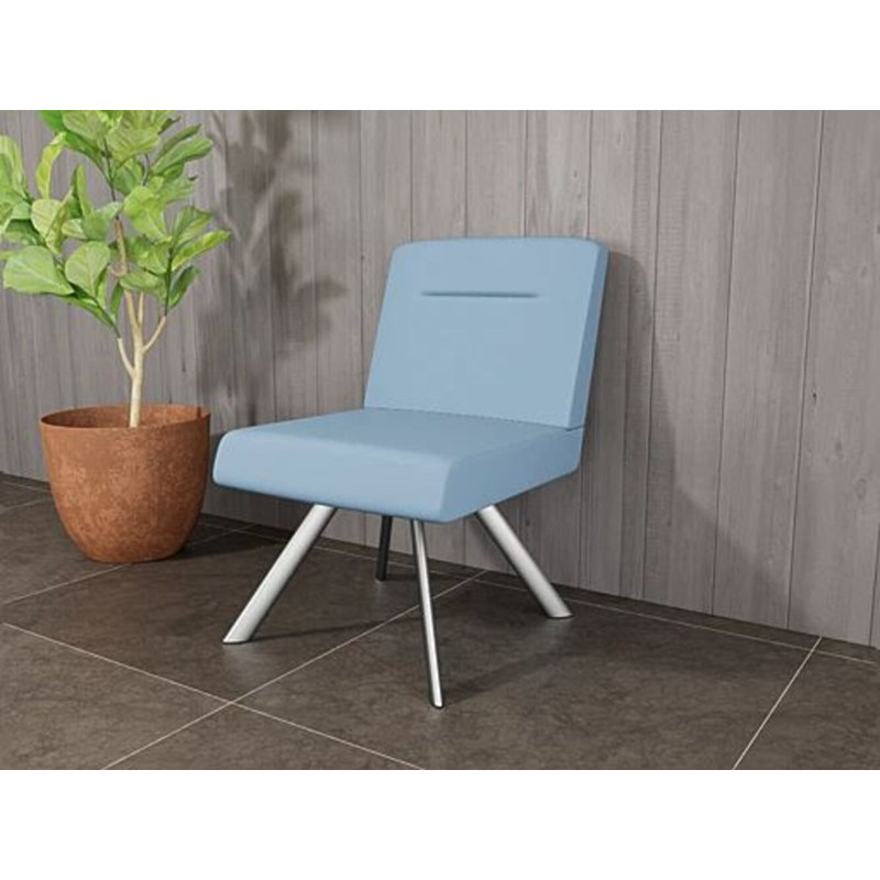 Chaise d'invité Willow, Argent argent, Open House Quarry - bleu