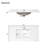 Bathroom Vanity With Ceramic Sink-441649452