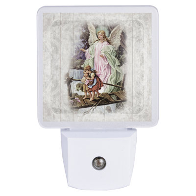 Guardian Angel Let Your Light Shine Nightlight