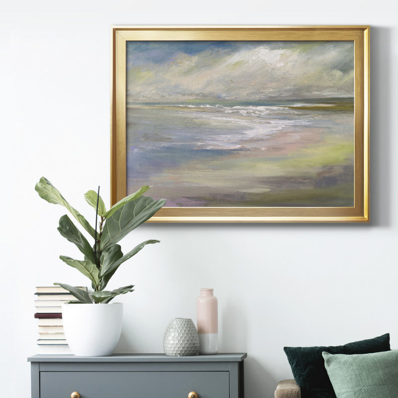 Toile encadrée de qualité supérieure Beach Light II - prête à être accrochée, H 22,5 po x l 30,5 po x P 1 po