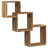 vidaXL Wall Cube Shelf Engineered Wood -1941501350