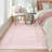 Celeta Washable Striped Living Room Area Rug Non-Slip Berber Stripe Area Rugs for Bedroom Girls-445856934
