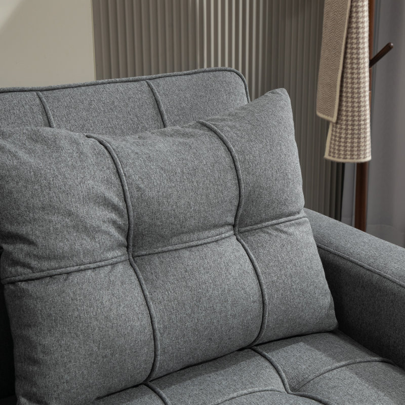Sherrey 2 Seater Sofa Bed, Grey