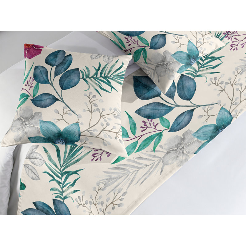 Ensemble de chemin de lit à motif floral bohème Ambesonne, Très grand lit