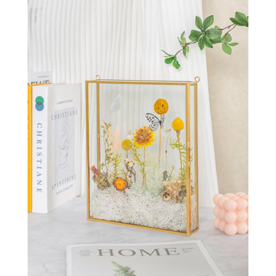 Shadow Box Frame 8X10, Deep Glass Shadow Box Display Case, 3D Shadow Boxes Picture Frame For DIY Wedding Dried Flowers, Memories, Tickets And Photos