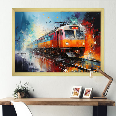 " Train Dynamic Momentum Pointillism III "