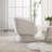 Modern Swivel Accent Chairs Boucle Barrel Arm Chairs Round Cozy Upholstered Reading Chairs Comfy Fabric Sofa Chairs For Living Room/Bedroom-237018386