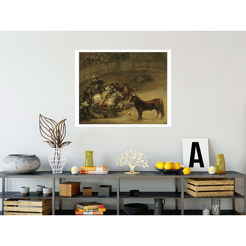 «Corrida Suerte de Varas» par Francisco de Goya - Impression giclée, H 32 po x l 40 po