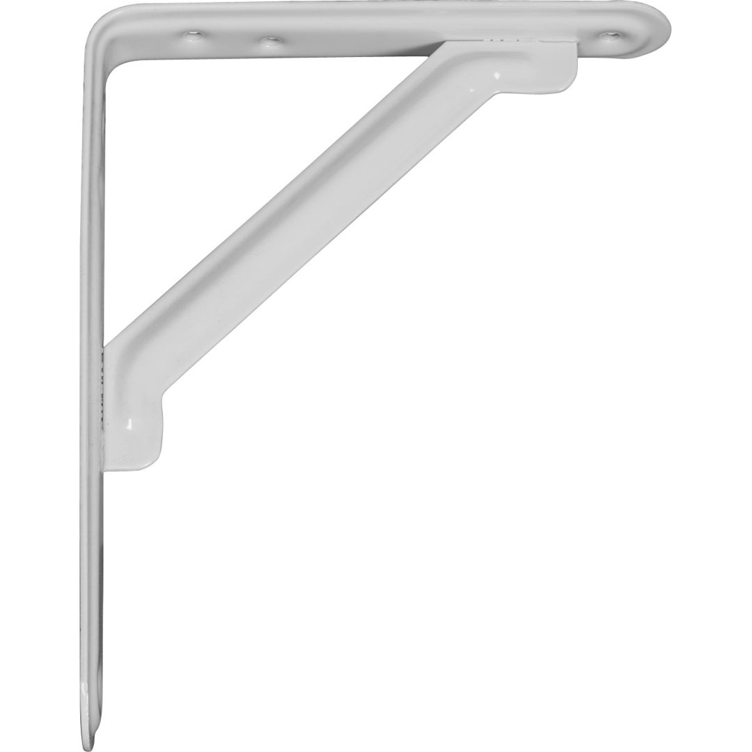 Endura Brace Heavy Duty Traditional Steel Support 8"H x 1 1/8"W x 6"D Bracket Ekena Millwork