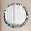 Huldar Glass Flat Wall Mirror