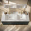 Lavabo de salle de bain 60 po avec 3 trous Swiss Madison-101109689-117220424