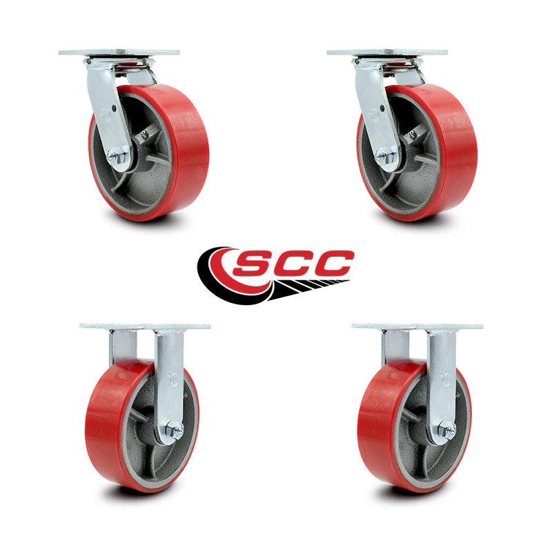 Service Caster Brand Replacement for Hippo Hopper Casters