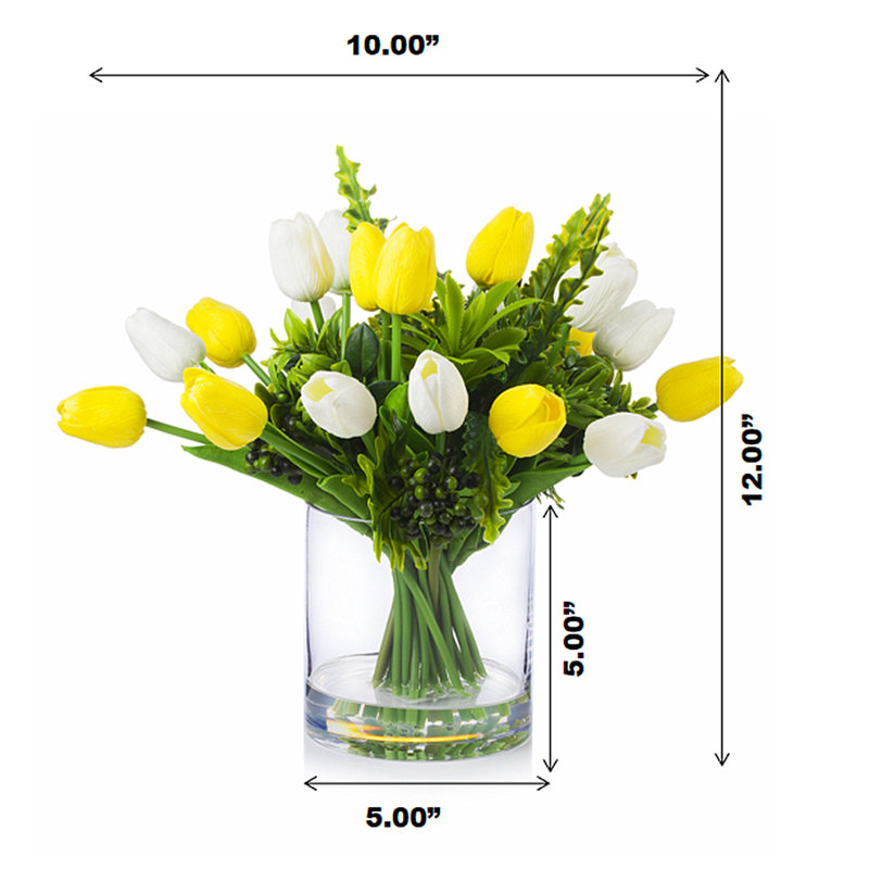 Tulip Arrangement in Vase