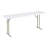 Rectangular Blow-Molded Plastic Folding Training Seminar Table-61206874-61206871