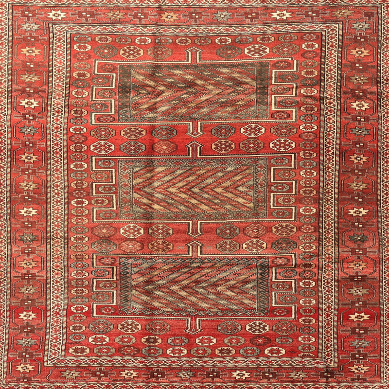 Oblak Southwestern Indoor Rug, Square 8'