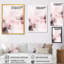 «Pink Delicate Abstract Marble V», reproduction d'art sur toile abstraite-867572375-867572371
