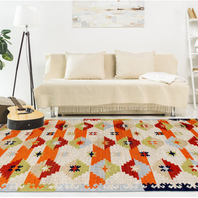Ferndown Wool Southwestern Indoor Rug