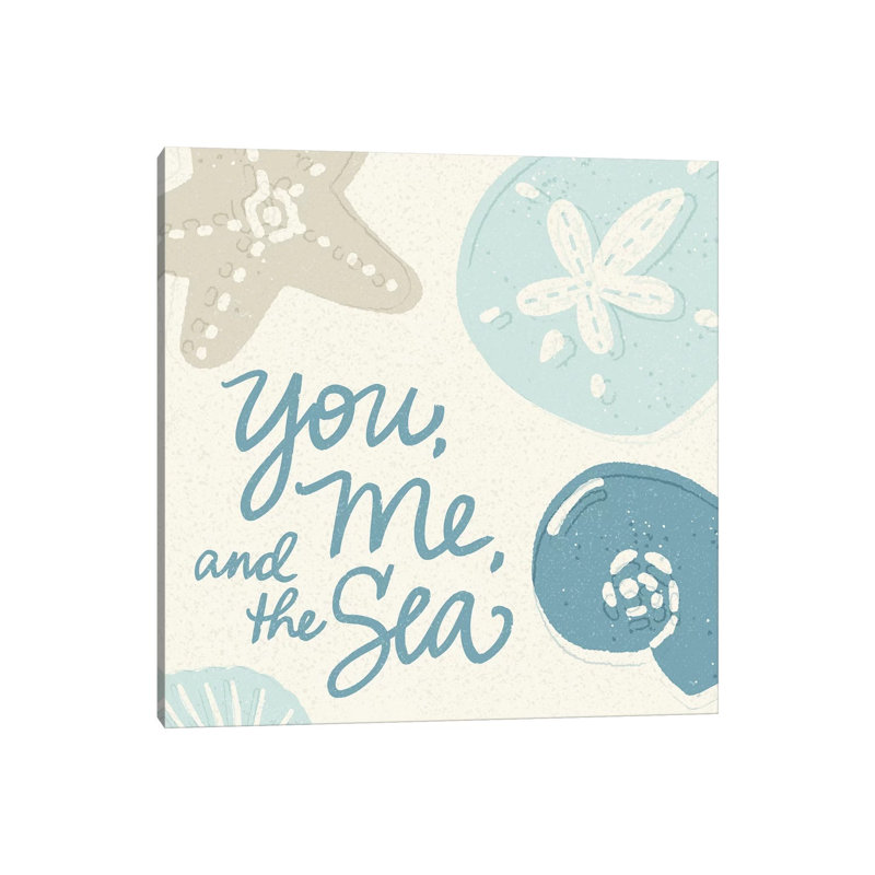 Walk On The Beach II by Noonday Design - Wrapped Canvas Gallery-Wrapped Canvas Giclée, 45.72 cm H x 45.72 cm W