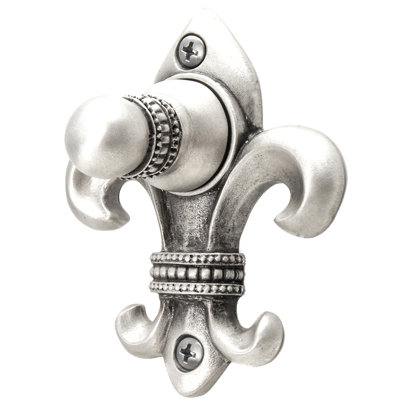 Charlemagne large hook in Gilded Mercury