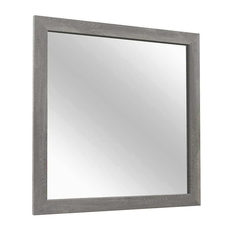 Miroir de commode Dormalee, Gris