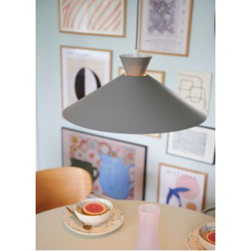 1 - Light Cone Pendant, Grey