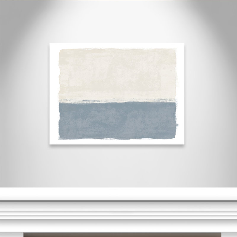 «Coastal Dreams II - Landscape Version Print» par Natalie Carpentieri, L 40 po x H 30 po, Toile tendue, Ne s’applique pas