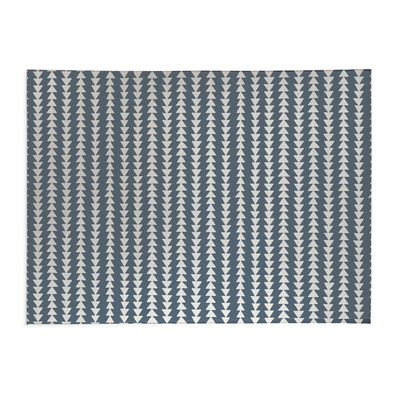 Paillasson Tribal, Bleu, L 24 po x L 36 po