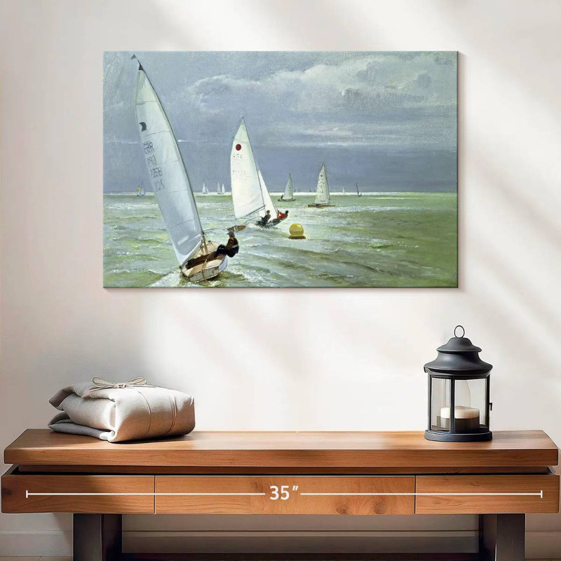 Senne Around The Buoy, 16" H x 24" W