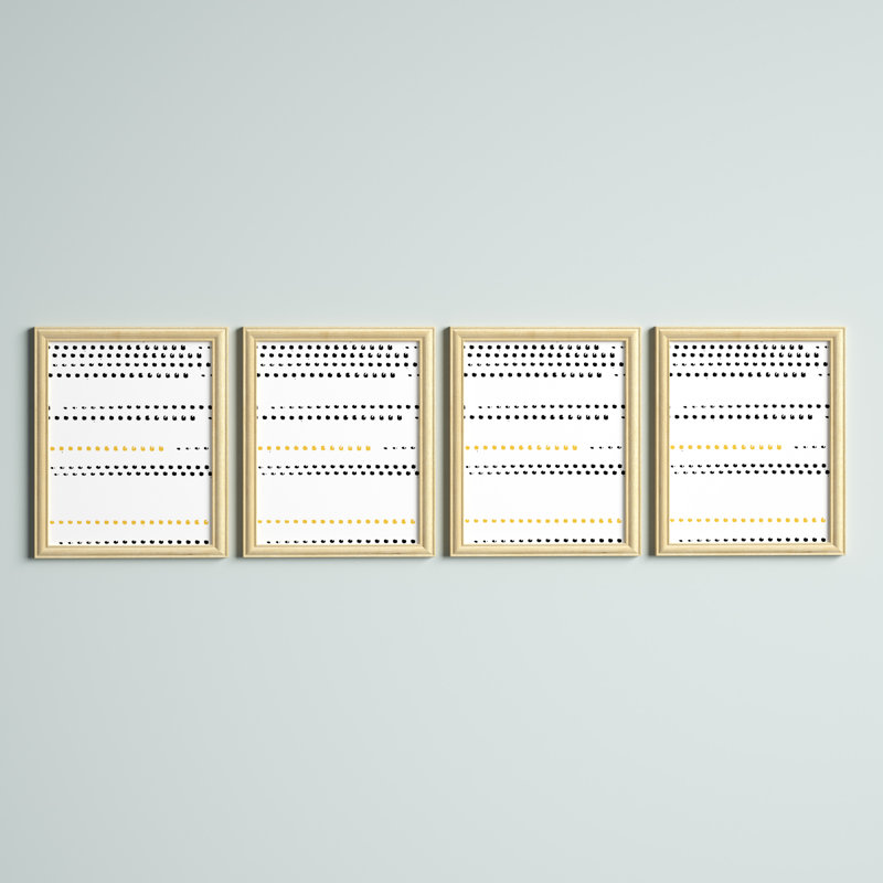 Flynt Light Brown Wood Decorative Picture Frame - Set of 4, 20" x 24"