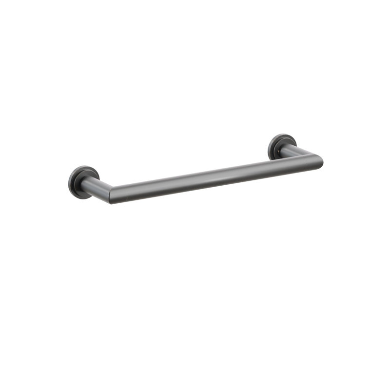 Barre à serviettes Emtek, Bronze frotté à l'huile, H 1,75 po x l 13,75 po x P 3,25 po