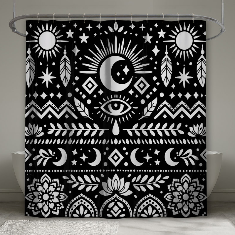 Rideaux de douche Sun Long, 70in W x 72in H