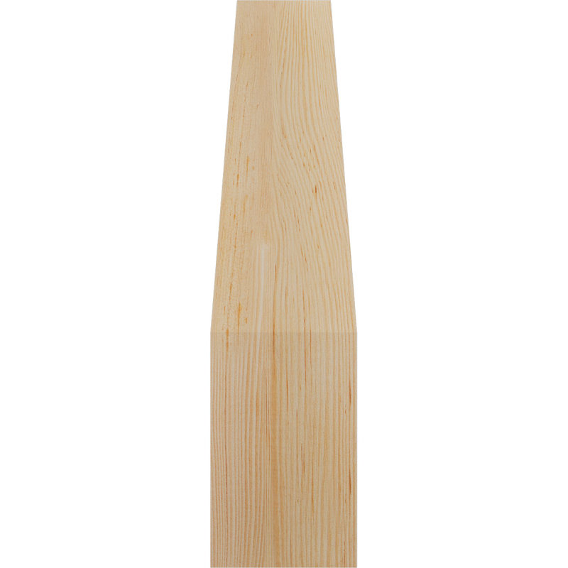 Attelle impériale du genou, Sapin de Douglas, Lisse, H 26 po x l 5,5 po x P 18 po