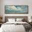 Impression sur toile encadrée extra large bleu ciel côtier-1068898495-1068898492