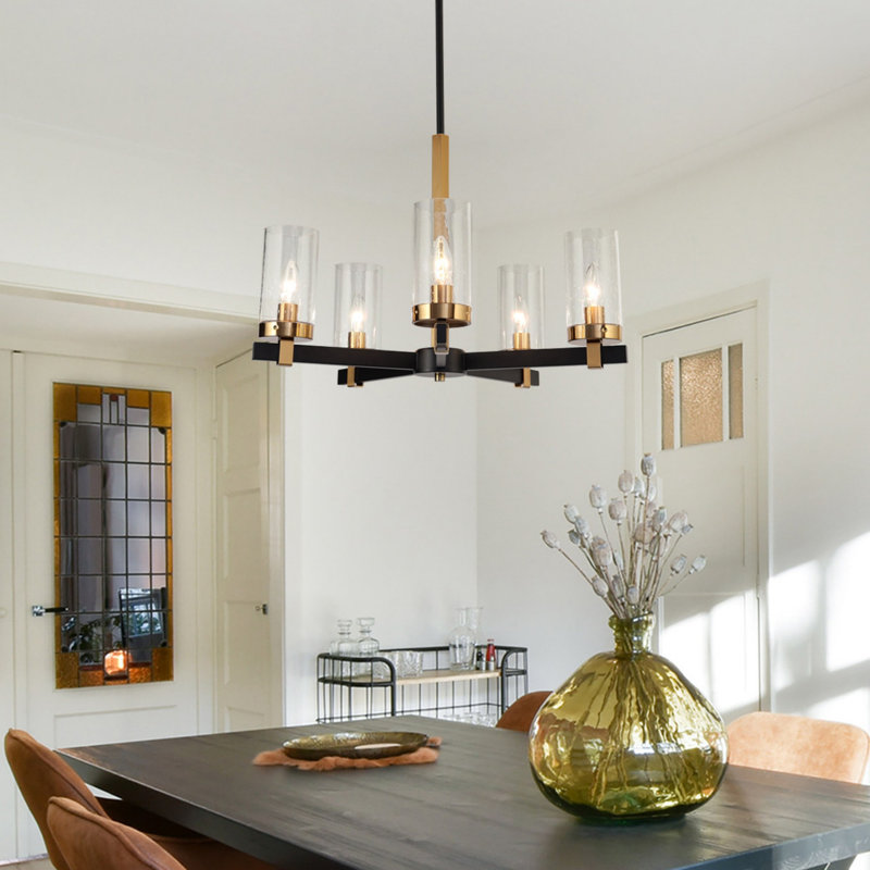 Belser 5-Light Dimmable Classic/Traditional Chandelier