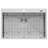 Ruvati 33 x 22 inch Drop-in  Stainless Steel Rounded Corners Topmount Kitchen Sink Single Bowl