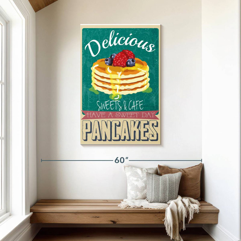 Crêpes, H 45 po x l 30 po