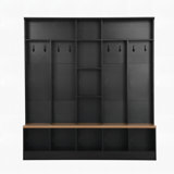 Yomaly Hall Tree with Bench and Shoe Storage